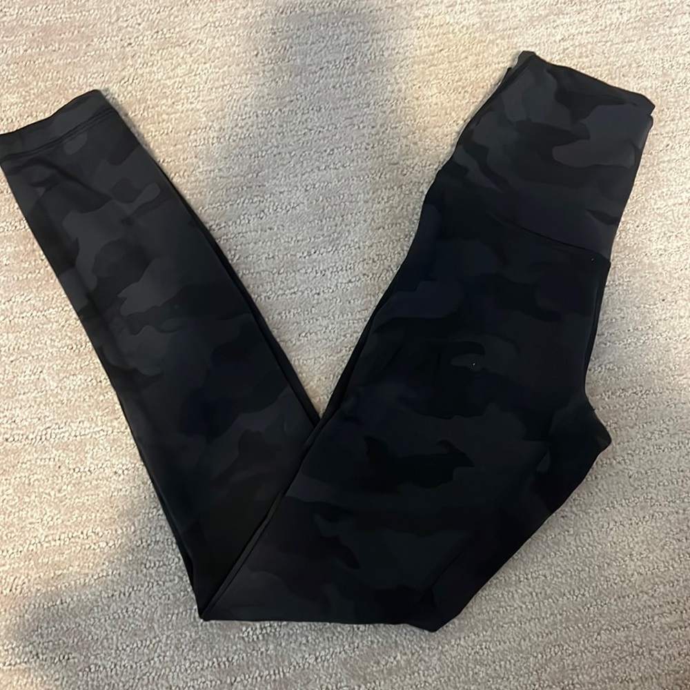 Lululemon Wunder Train Camo Leggings